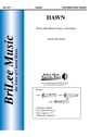 Dawn Three-Part Mixed choral sheet music cover